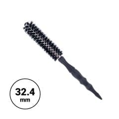 1�� BLACK TAN HAIR ROLL BRUSH