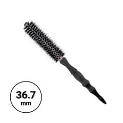 2�� BLACK TAN HAIR ROLL BRUSH