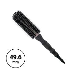 5�� BLACK TAN HAIR ROLL BRUSH