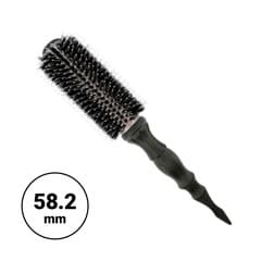 6�� BLACK TAN HAIR ROLL BRUSH �֥�å�