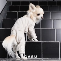 ꥸץ - Lucent White <br>GASU Assembler / [Lucent White] 4-Leg Jumpsuit