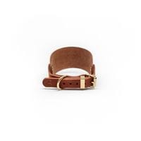 HOUND LEATHER COLLAR - Tan
