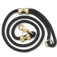 Marine Rope Dog Leash - Black