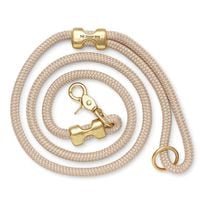 Marine Rope Dog Leash - Beige