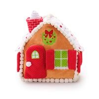Gingerbread House Interactive Snuffle Dog Toy