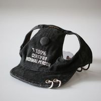 ������ơ��������å��� �١����ܡ��륭��å� for PETS - Charcoal<br> Pet Whisper | Vintage Washed Soft Baseball Cap - Charcoal