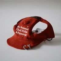 ������ơ��������å��� �١����ܡ��륭��å� for PETS - Teraccotta<br> Pet Whisper | Vintage Washed Soft Baseball Cap - Teraccotta