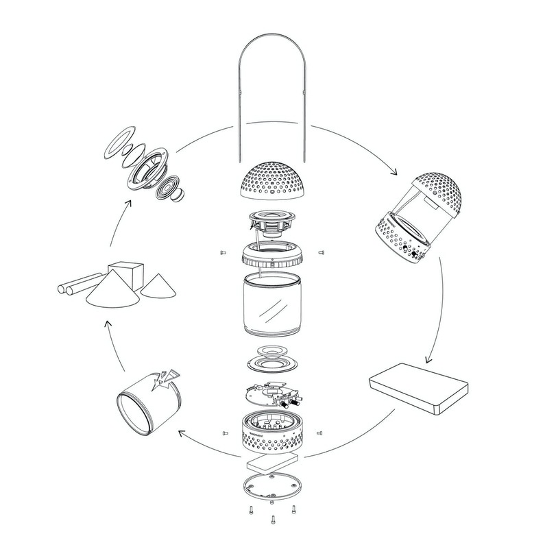 TRANSPARENT / LIGHT SPEAKER