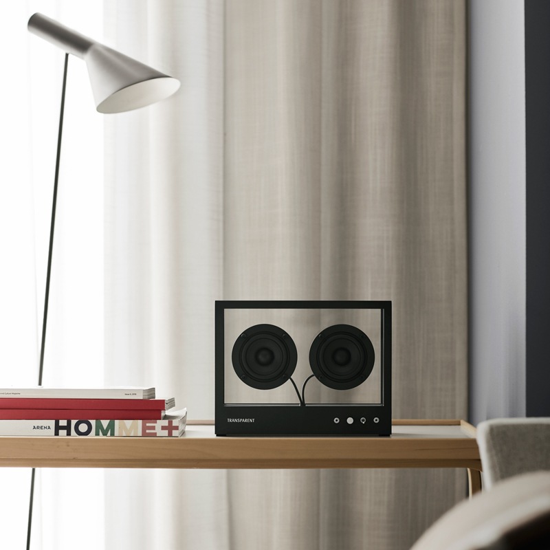 SMALL TRANSPARENT SPEAKER