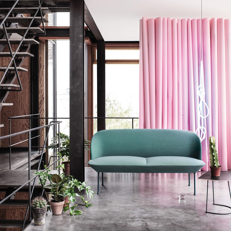 ソファ2 展示品アウトレット】OSLO SOFA / 2-SEATER-Steelcut Trio966