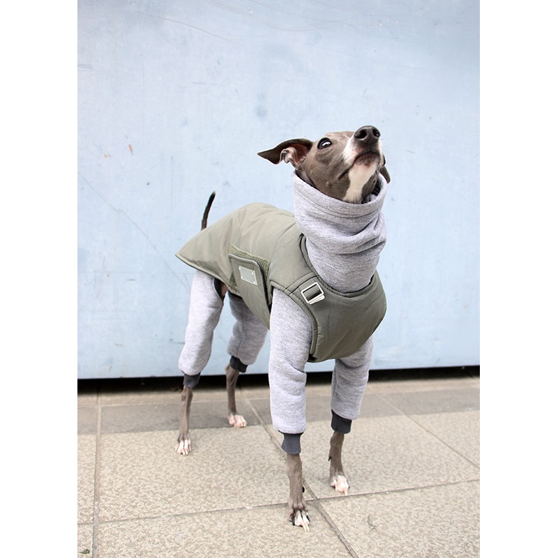 ���ͥ��󥵥졼�ȏ�� �ɿ����ʥ٥��� - Khaki<br> 3M Thinsulate��� Waterproof Futuristic Padded Vest