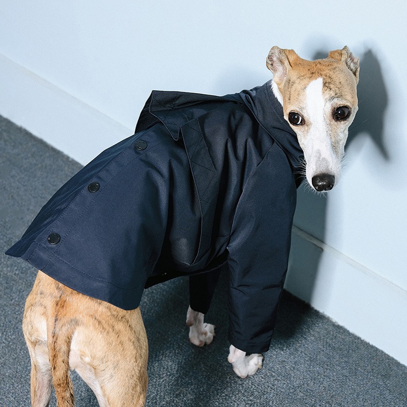 ��С����֥�ȥ��������� - Navy<br>GASU Vari���t��� / [2 Colors] Reversible Waterproof Trench Coat