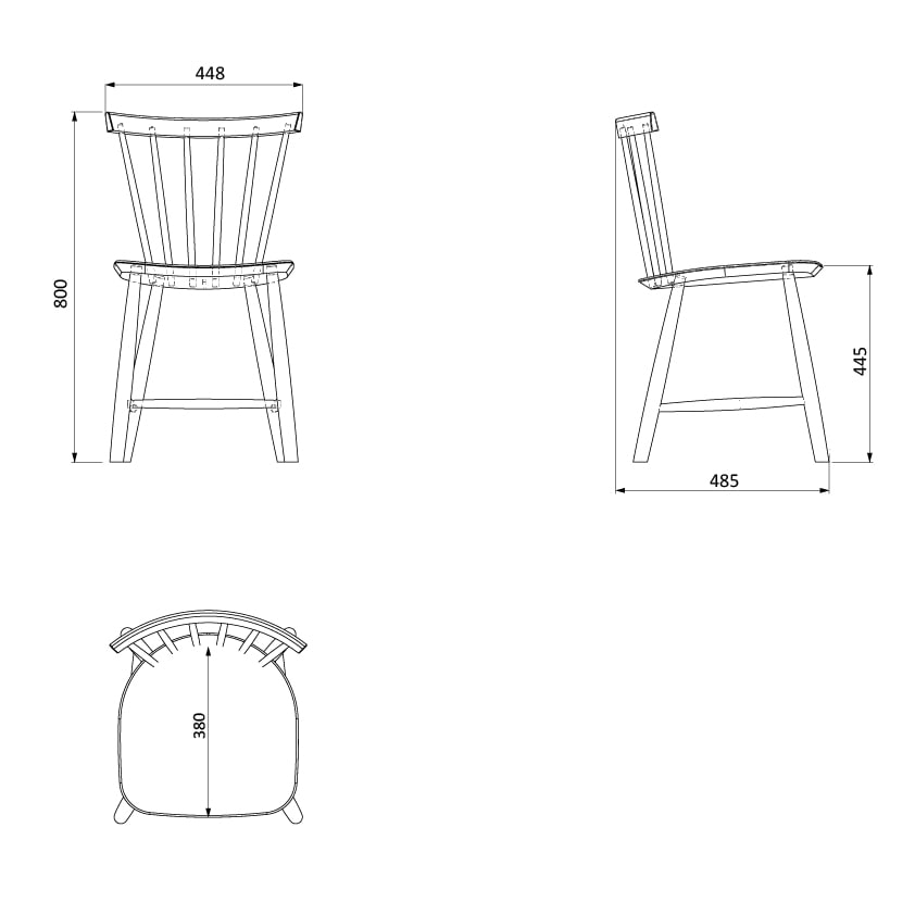 FDB Mobler / J46 Chair