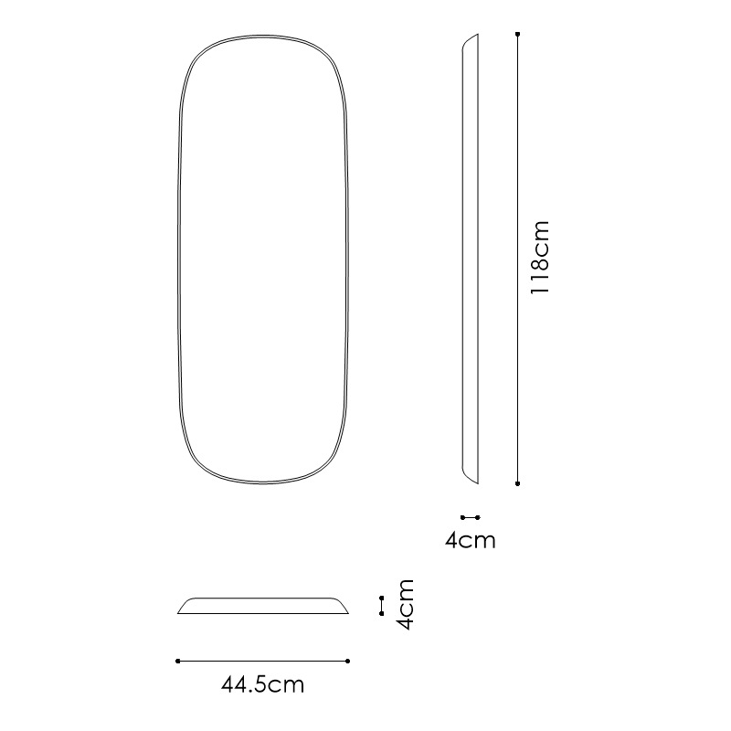FRAMED MIRROR / Large