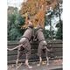 ���ݡ��ƥ��ե꡼�������ץ����� - Mocha Melange<br>Durable Anti-Static Sporty Fleece Jumpsuit