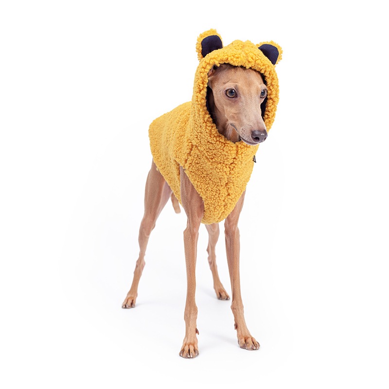 ��SALE��TEDDY VEST - Mustard