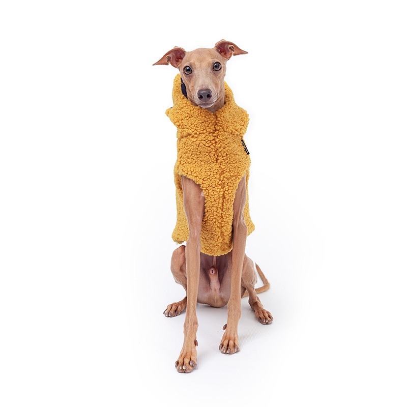��SALE��TEDDY VEST - Mustard
