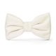 Velvet Dog Bow Tie - Ivory