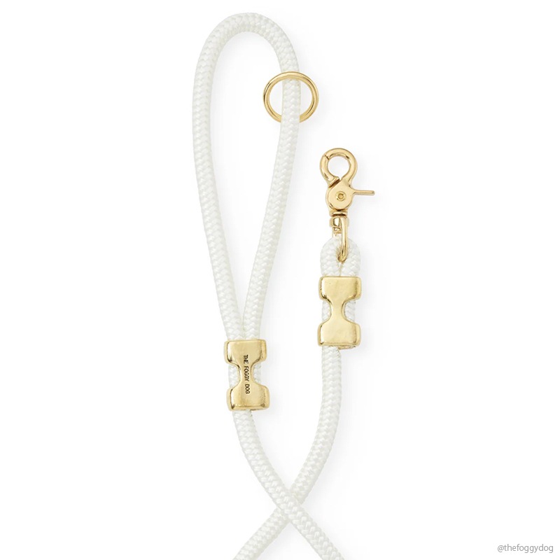 Marine Rope Dog Leash - Ivory