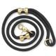 Marine Rope Dog Leash - Black