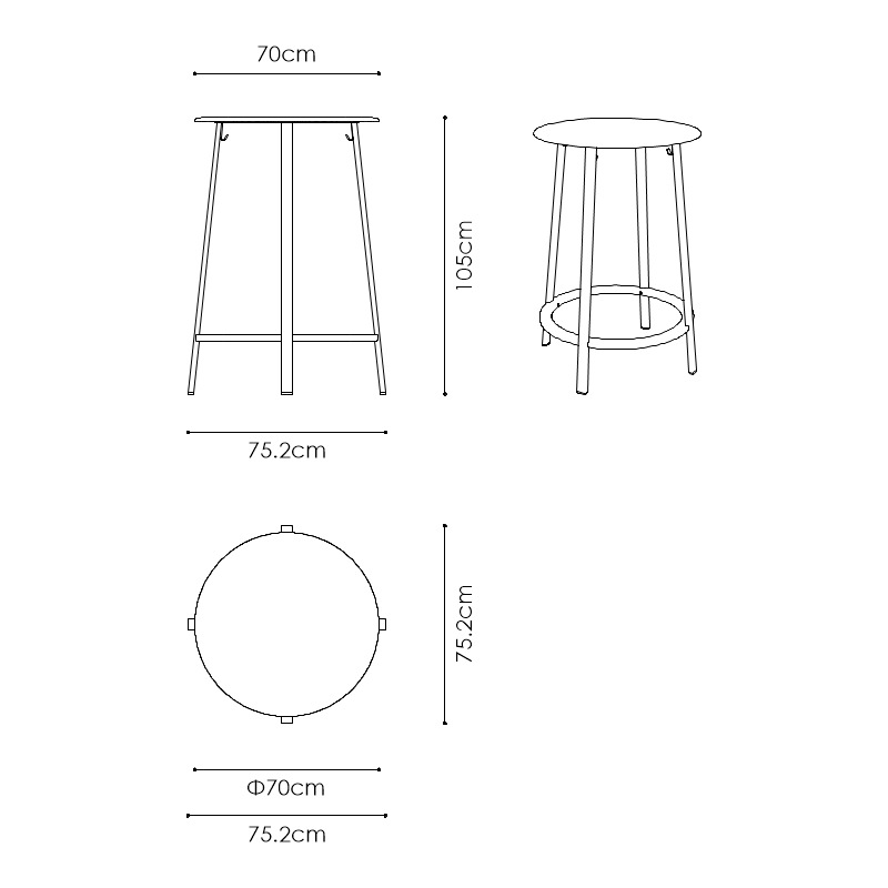 REVOLVER TABLE