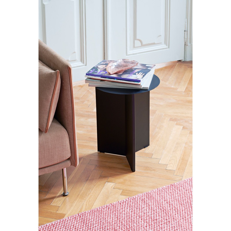 Slit Table Round High