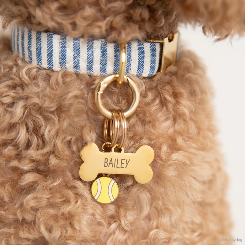 Collar Charm - Tennis Ball