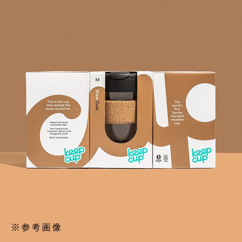 KeepCup Brew Cork - Black - Medium