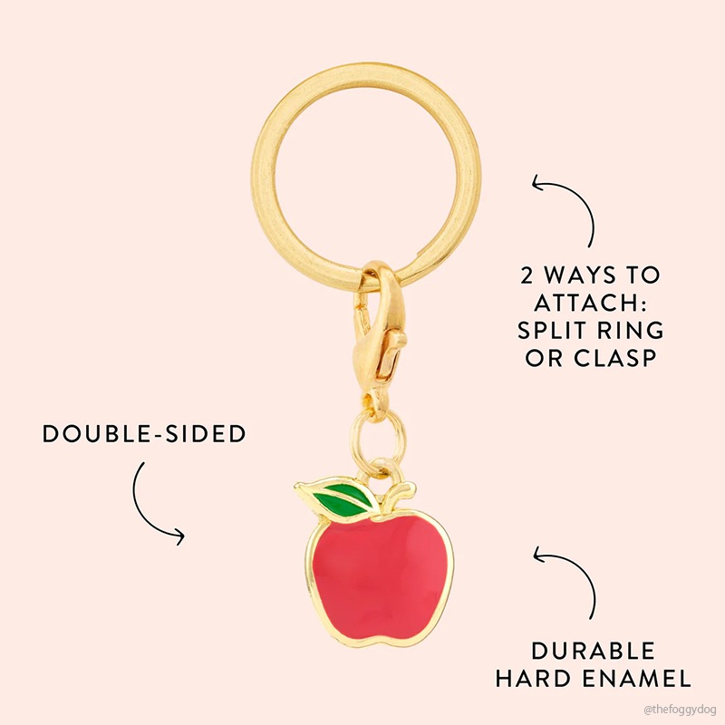 Collar Charm - Apple