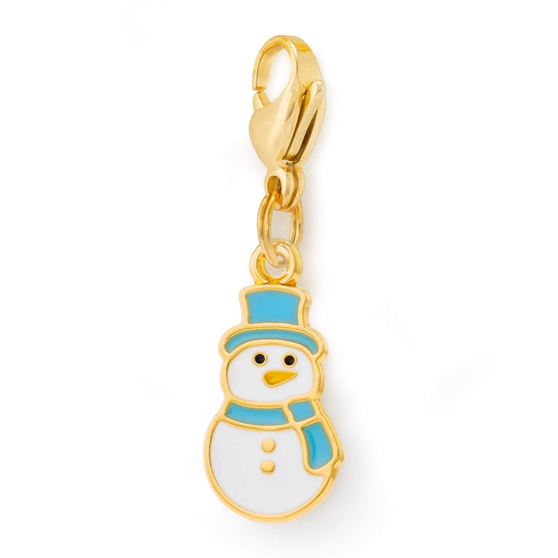 Collar Charm - Snowman