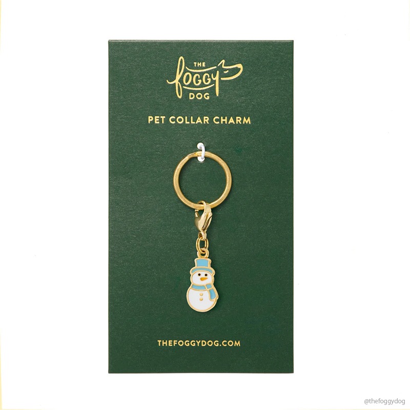 Collar Charm - Snowman