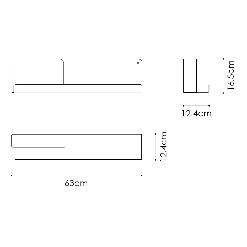 FOLDED SHELVES MEDIUM