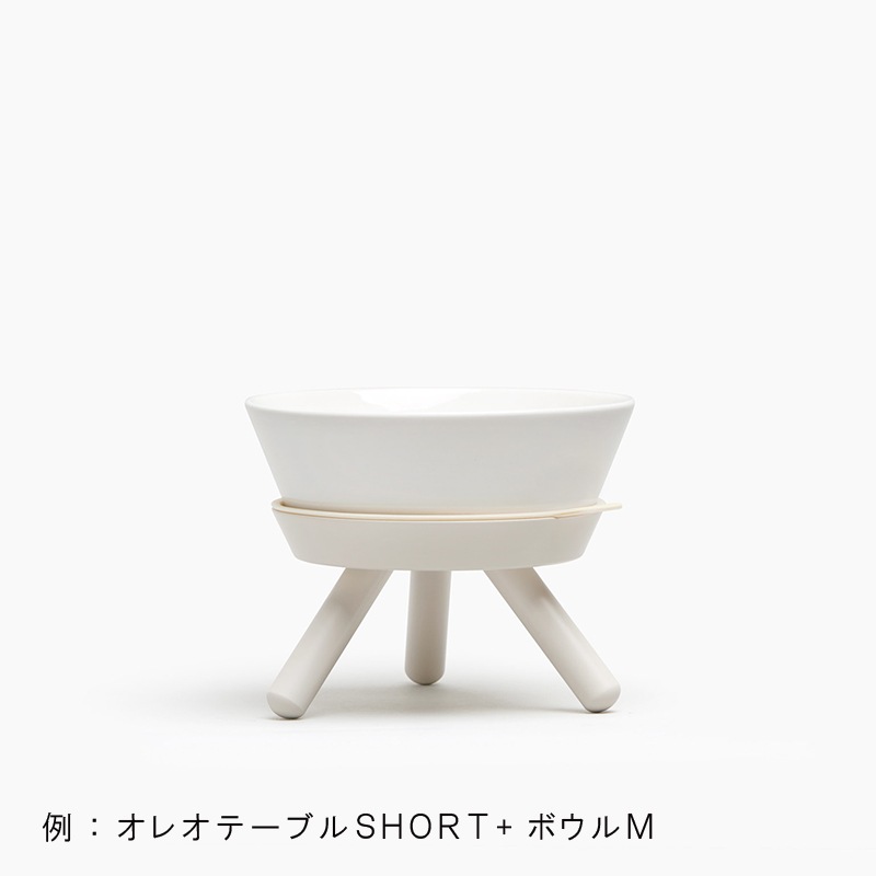 ���쥪�ơ��֥륻�åȡ�SHORT�� - White beige