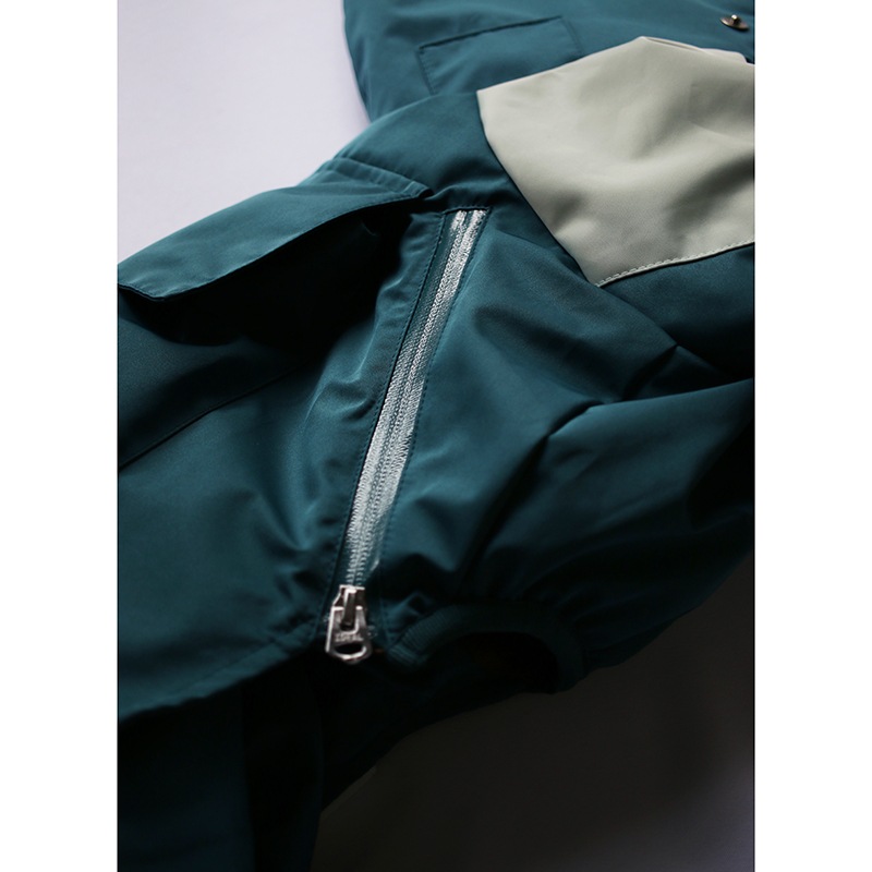 2WAY�ɿ奤��ʡ��ܥ��ѡ���<br>Detachable Strong Waterproof 4-Leg Parka with Thick Fleece Lining