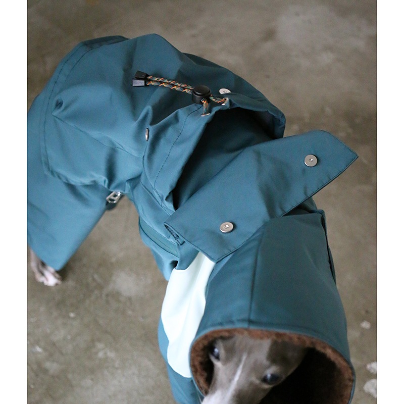 2WAY�ɿ奤��ʡ��ܥ��ѡ���<br>Detachable Strong Waterproof 4-Leg Parka with Thick Fleece Lining