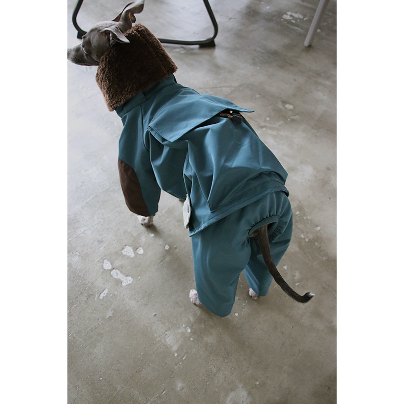 2WAY�ɿ奤��ʡ��ܥ��ѡ���<br>Detachable Strong Waterproof 4-Leg Parka with Thick Fleece Lining