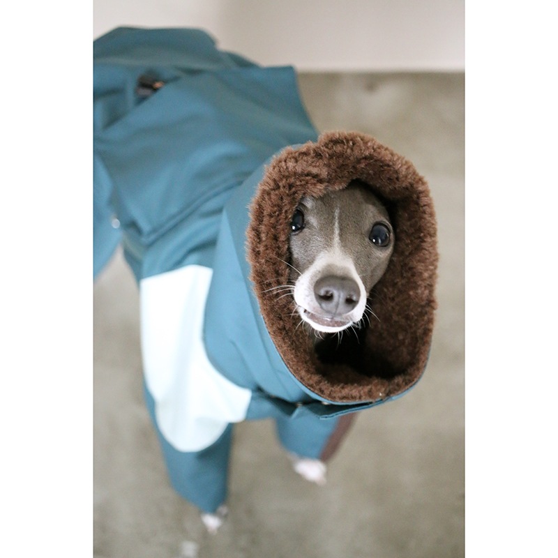 2WAY�ɿ奤��ʡ��ܥ��ѡ���<br>Detachable Strong Waterproof 4-Leg Parka with Thick Fleece Lining