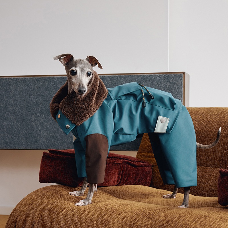 2WAY�ɿ奤��ʡ��ܥ��ѡ���<br>Detachable Strong Waterproof 4-Leg Parka with Thick Fleece Lining