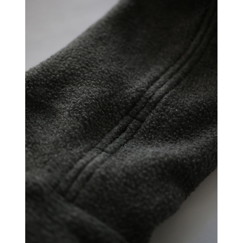 ���ȥ�å��ե��å� �ե꡼������ѡ��� - Charcoal<br>Mix & Match Freely! Slim Anti-Static Stretch Fleece 4-Leg Jumpsuit