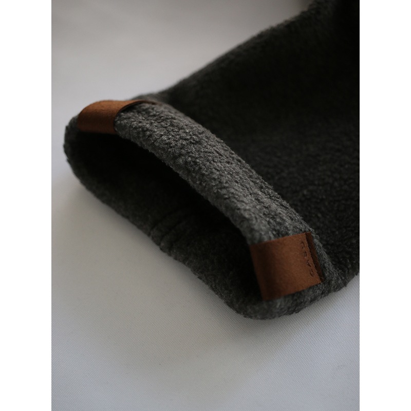 ���ȥ�å��ե��å� �ե꡼������ѡ��� - Charcoal<br>Mix & Match Freely! Slim Anti-Static Stretch Fleece 4-Leg Jumpsuit