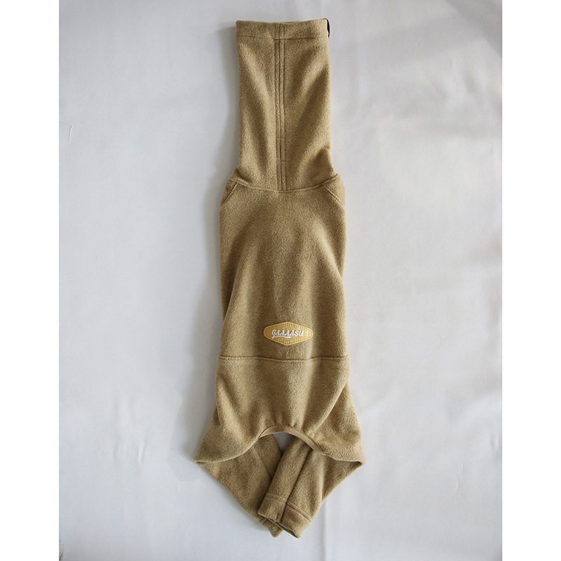 ���ȥ�å��ե��å� �ե꡼������ѡ��� - Honey Mustard<br>Mix & Match Freely! Slim Anti-Static Stretch Fleece 4-Leg Jumpsuit