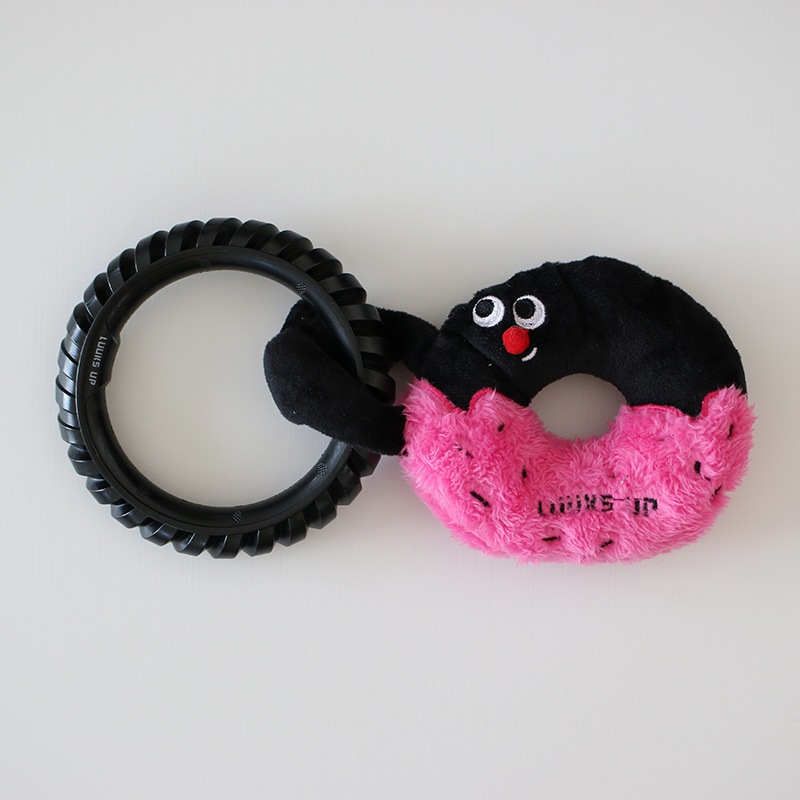 ī�����꡼���ɥå��ȥ� �ɡ��ʥå�<br>Breakfast Series Dog Toy Doughnut