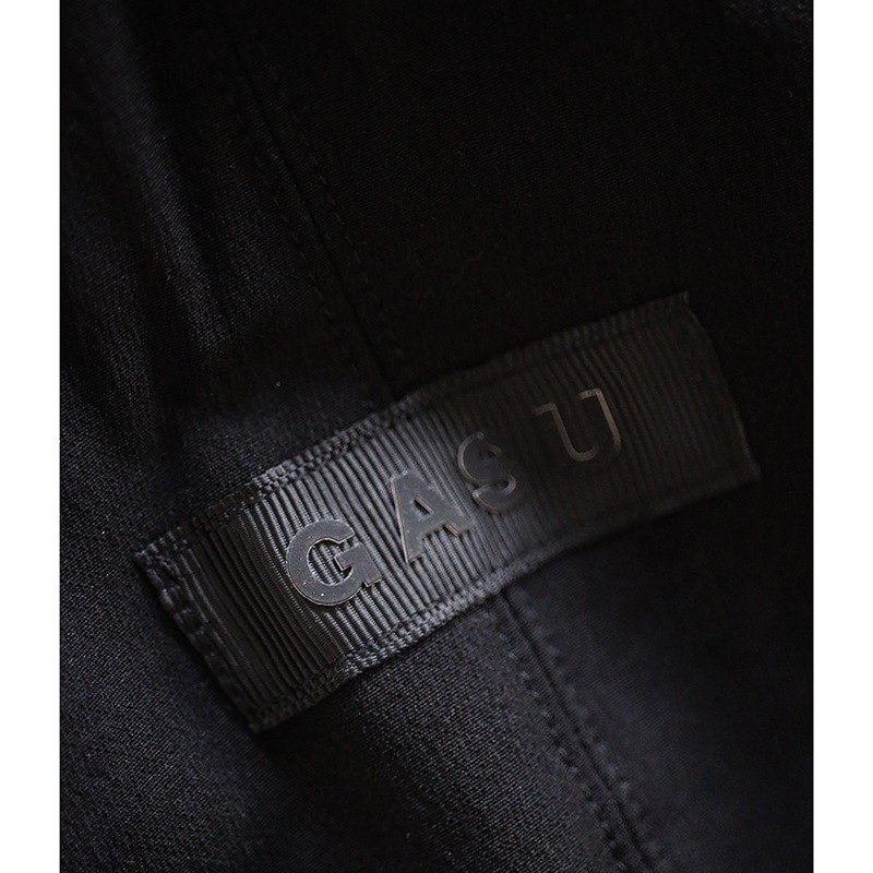 �������ʥ�����T - Black <br> GASU Svelte��Elastic Nylon 2-Leg Shirt 
