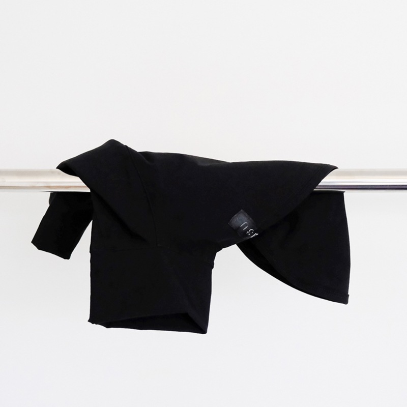 �������ʥ�����T - Black <br> GASU Svelte��Elastic Nylon 2-Leg Shirt 