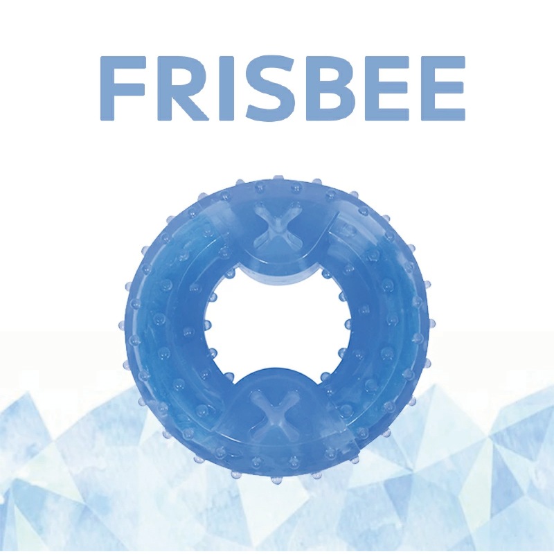 ������󥰥ɥå��ȥ����եꥹ�ӡ�<br>Cooling Dog Toy Frisbee