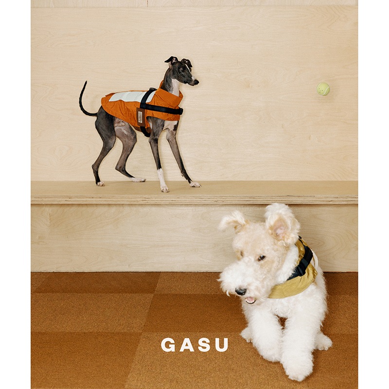 ���ݡ��ƥ��٥��ȡʥϡ��ͥ���°��- Brass*Grey <br> GASU Vari���t��� ��Sporty Vest With  Harness