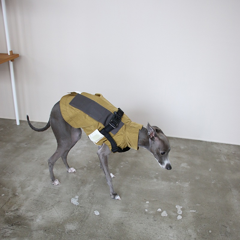 ���ݡ��ƥ��٥��ȡʥϡ��ͥ���°��- Brass*Grey <br> GASU Vari���t��� ��Sporty Vest With  Harness