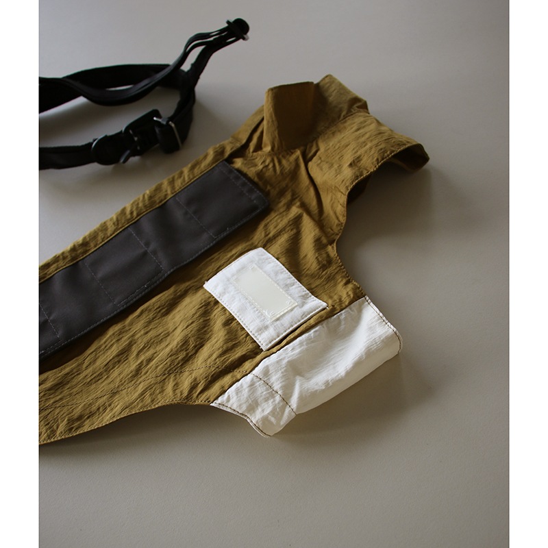 ���ݡ��ƥ��٥��ȡʥϡ��ͥ���°��- Brass*Grey <br> GASU Vari���t��� ��Sporty Vest With  Harness