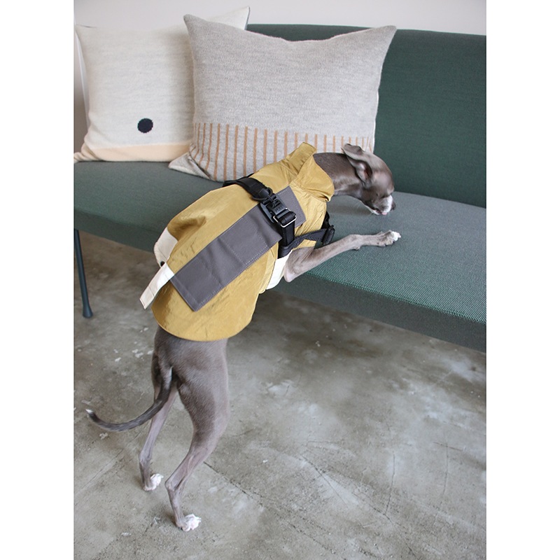 ���ݡ��ƥ��٥��ȡʥϡ��ͥ���°��- Brass*Grey <br> GASU Vari���t��� ��Sporty Vest With  Harness