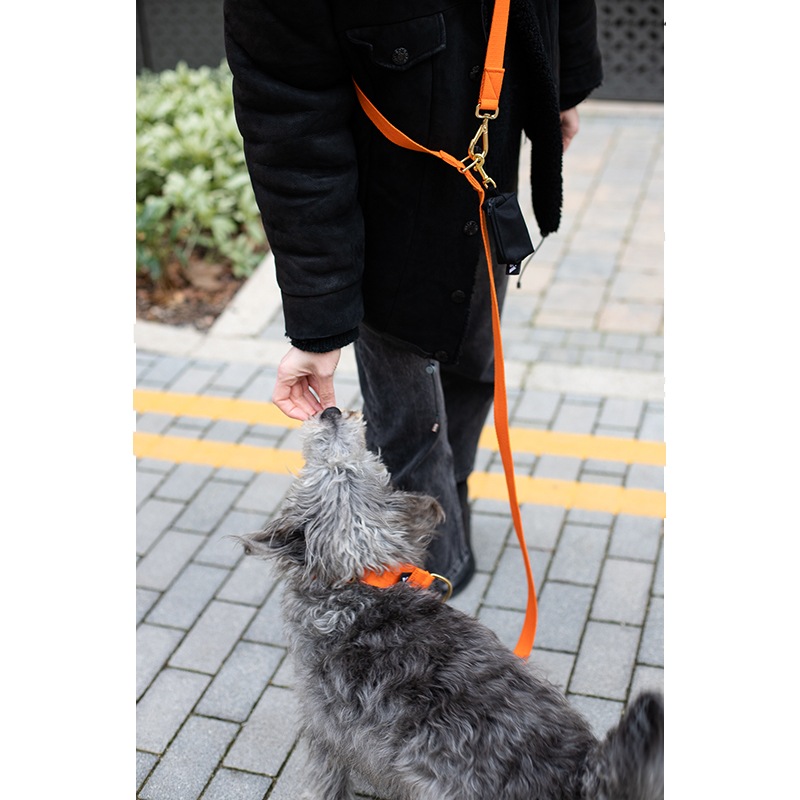 LONG MULTI COTTON LEAD - Black